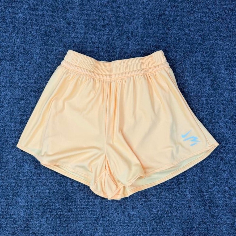 Nike 3Brand light peach athletic shorts